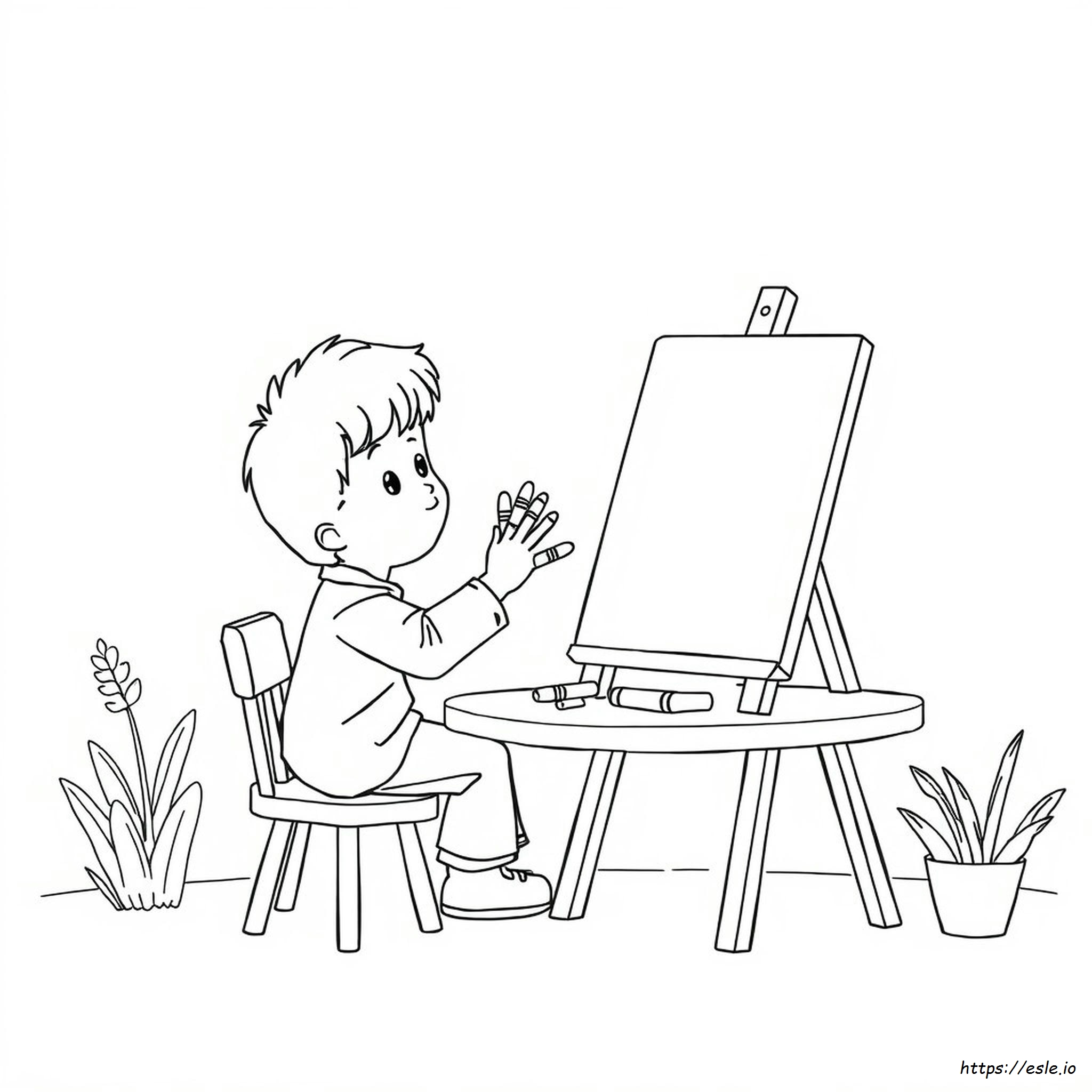 Coloring Pages For Oil Pastels