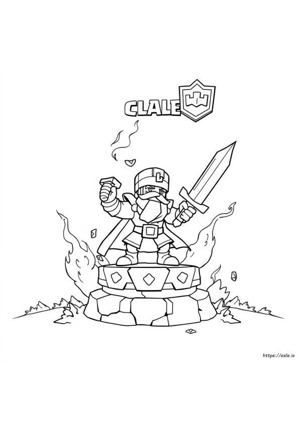 Clash Royale Ausmalbilder Legendäre