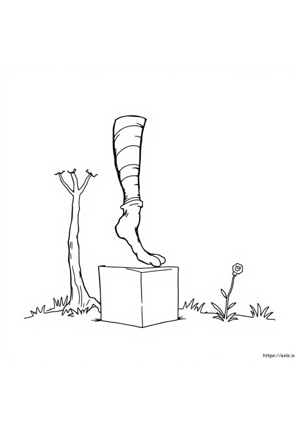 Dr Seuss The Foot Book Coloring Pages