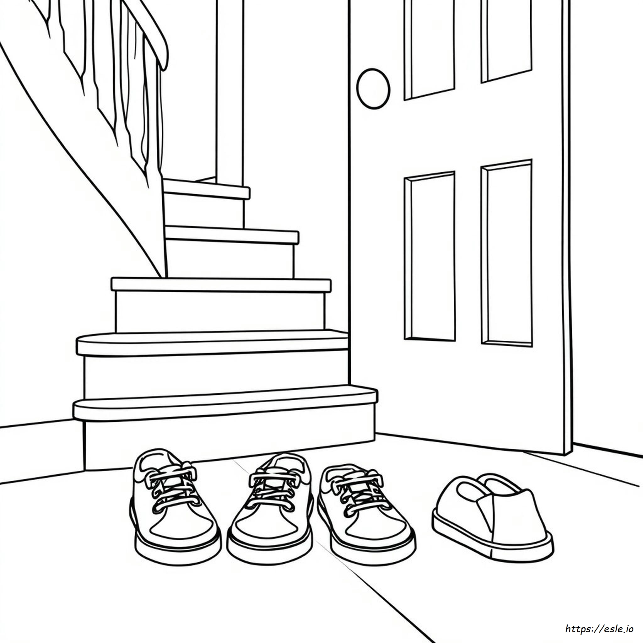 Coloring Pages Of Shoes