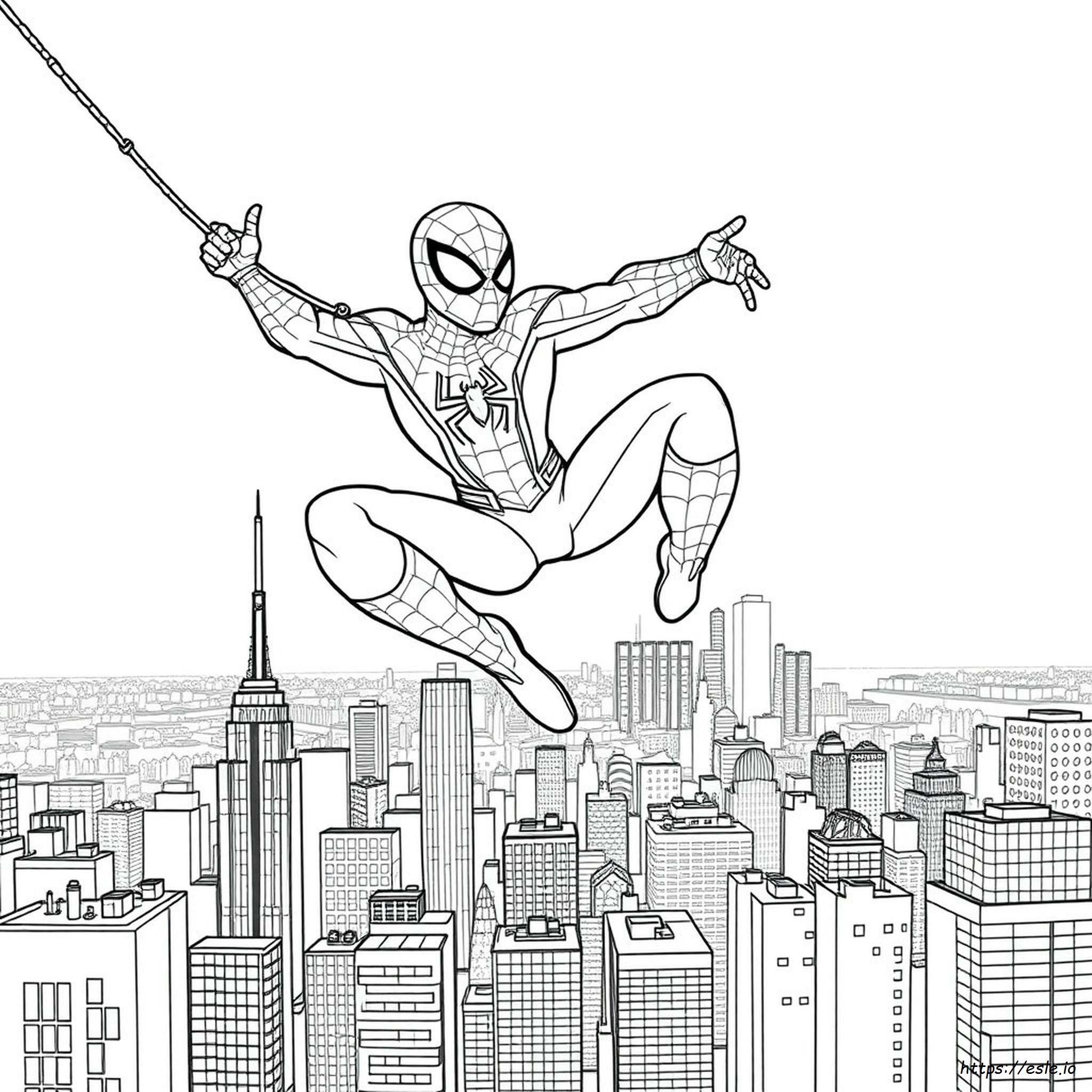 Disegni Di Ultimate Spider-Man Da Colorare