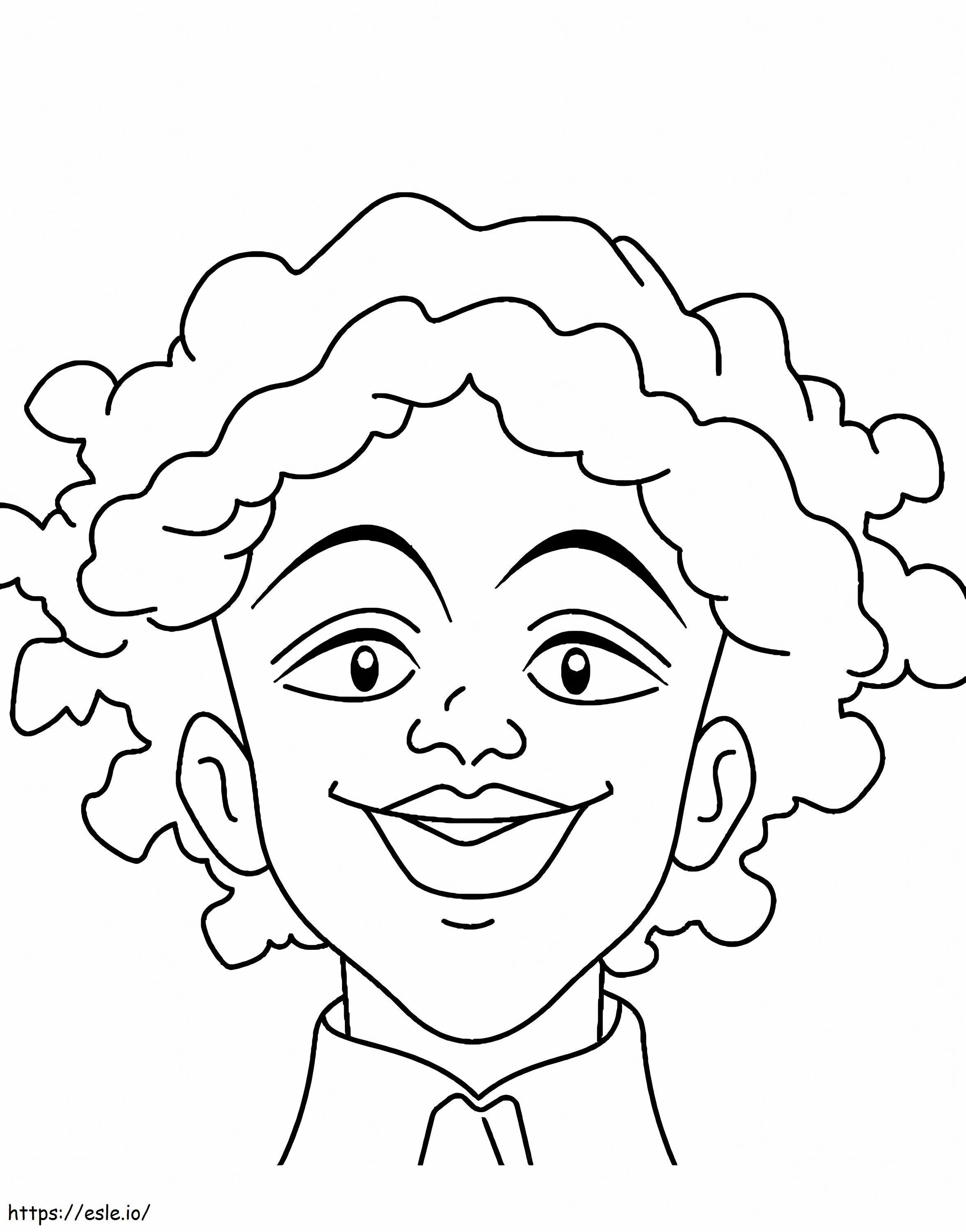 Sister Krone From The Promised Neverland coloring page