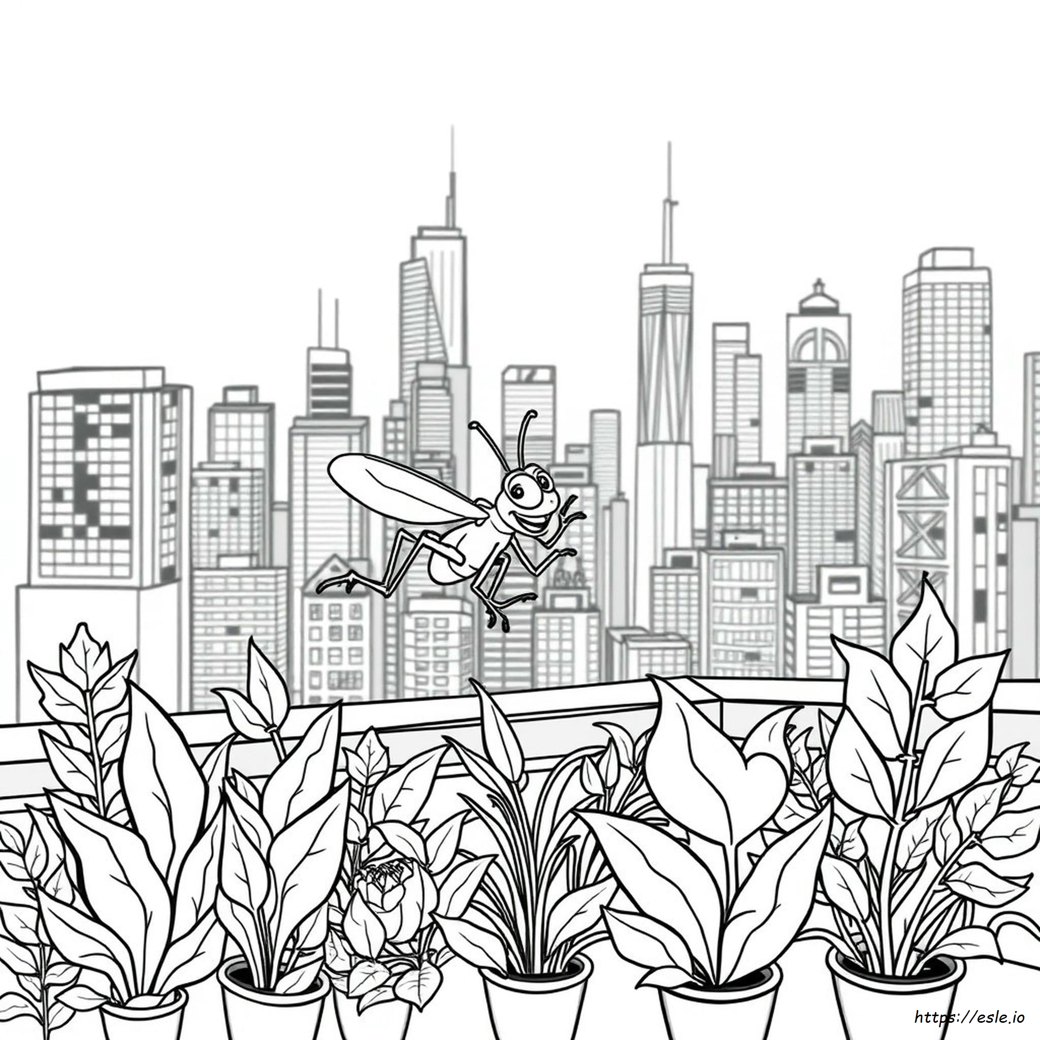 Cricket Big City Greens Páginas Para Colorear