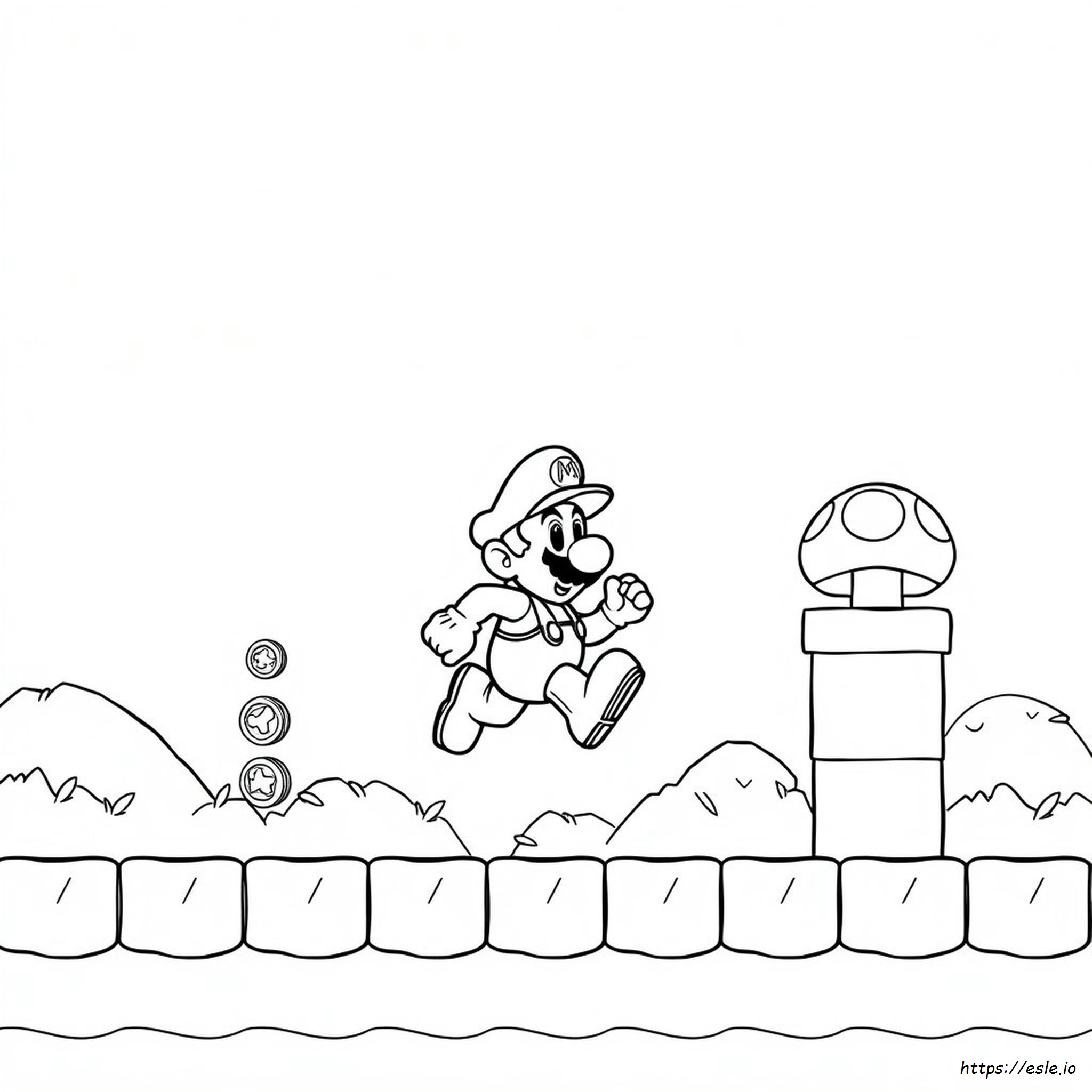 Super Mario Da Colorare Gratis