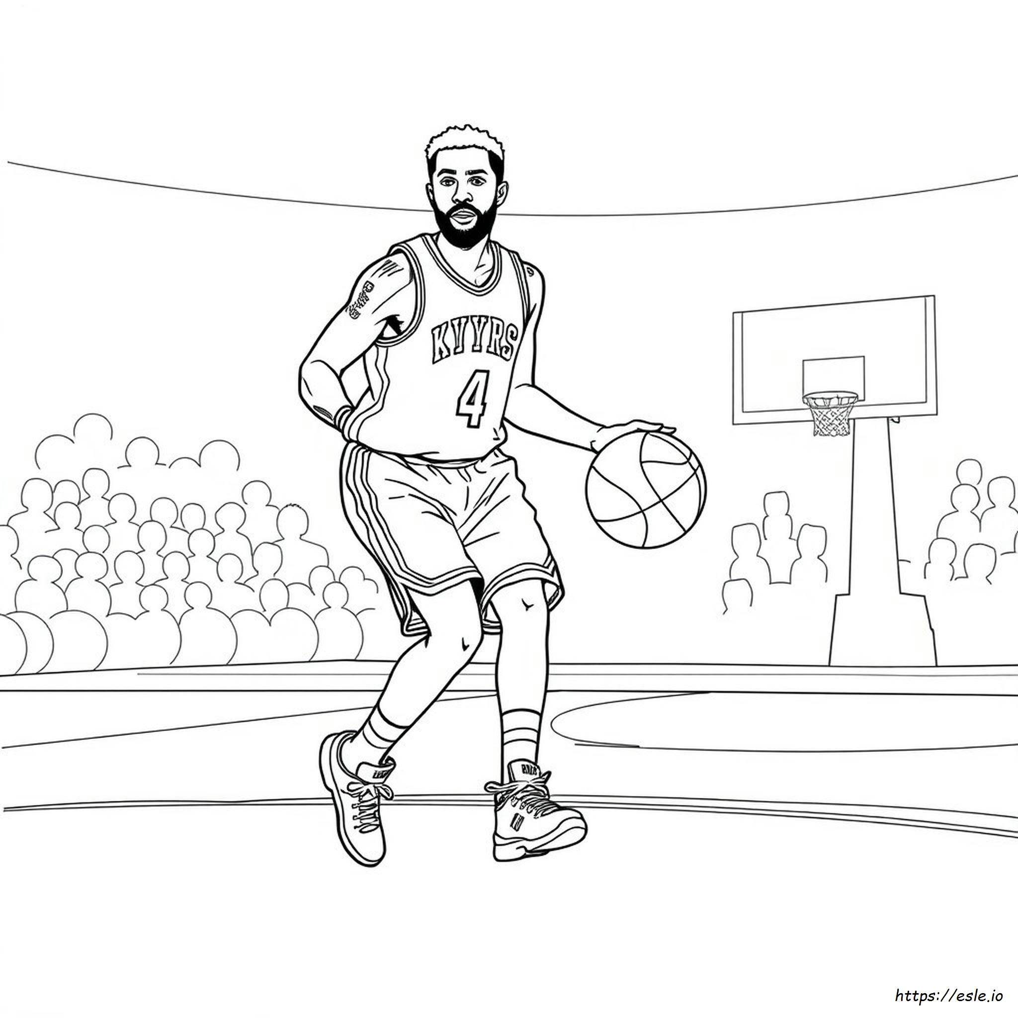 Kyrie Irving Da Colorare