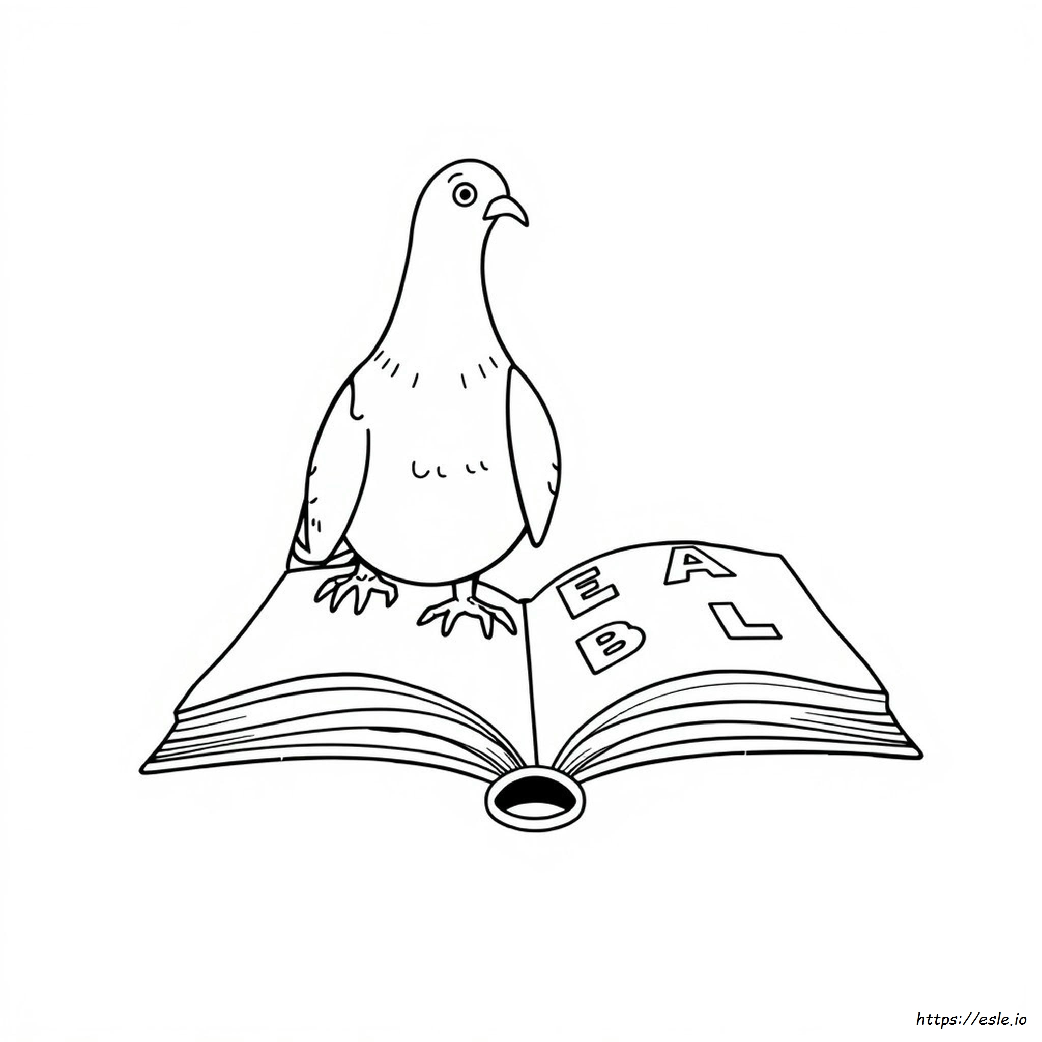 Pigeon Book Coloring Pages
