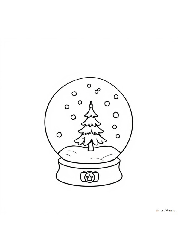 Disegni Di Palline Di Neve Carine Da Colorare