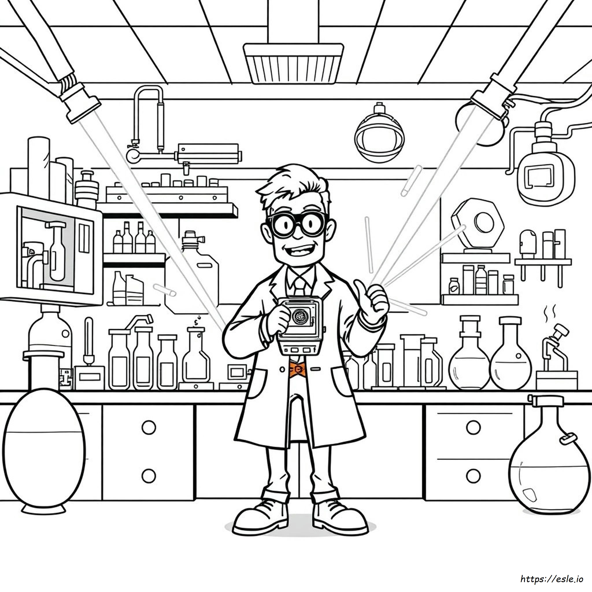 Dr. Daño: Dibujo Para Colorear