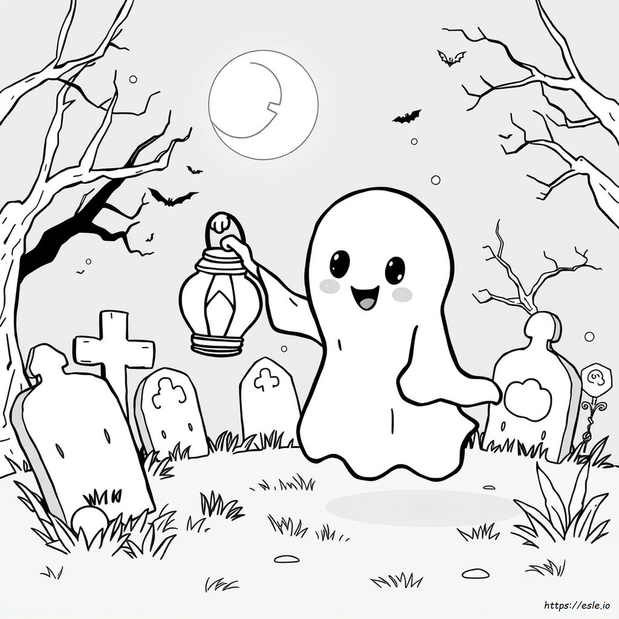 Páginas Para Colorear Lindas Y Espeluznantes