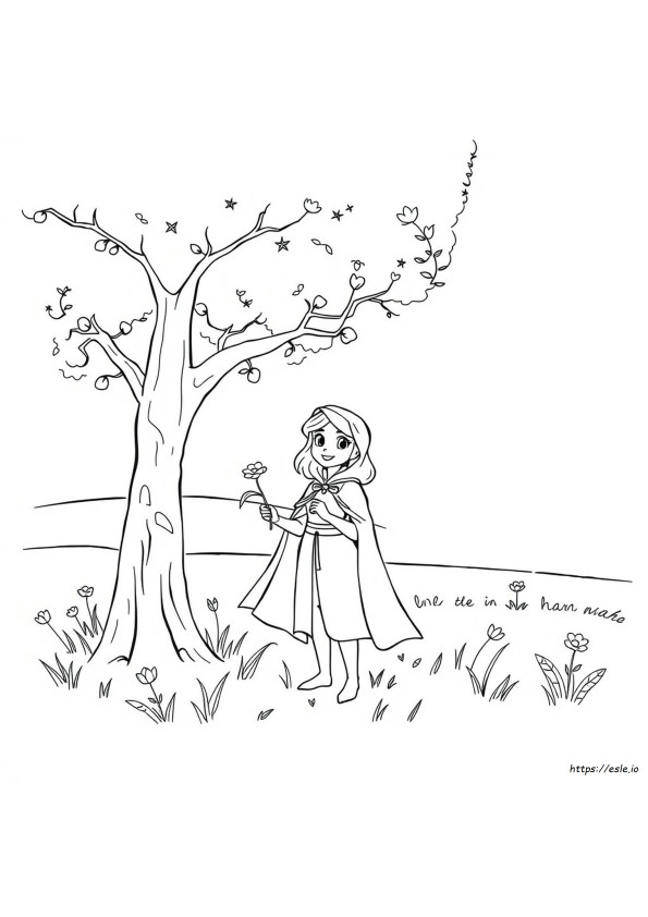 Scarlett Coloring Pages
