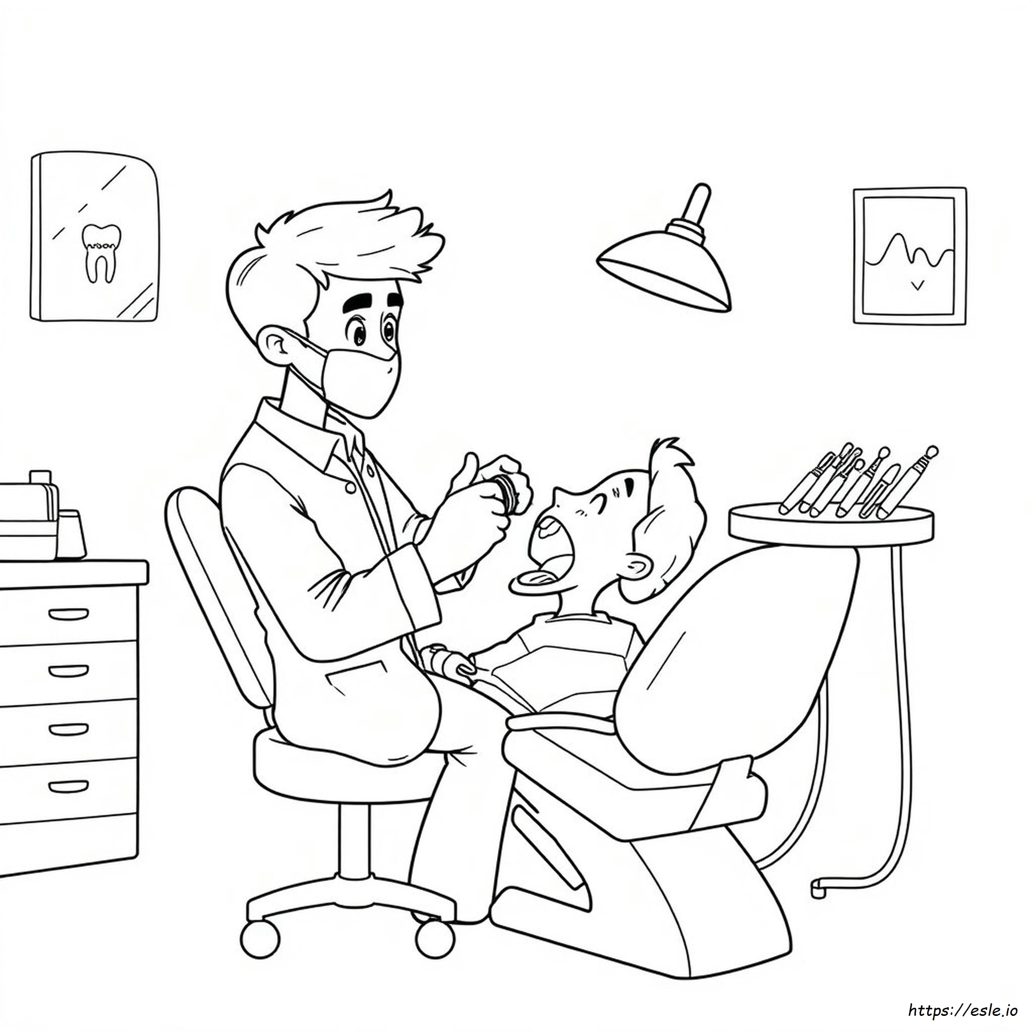 Dental Coloring Pictures