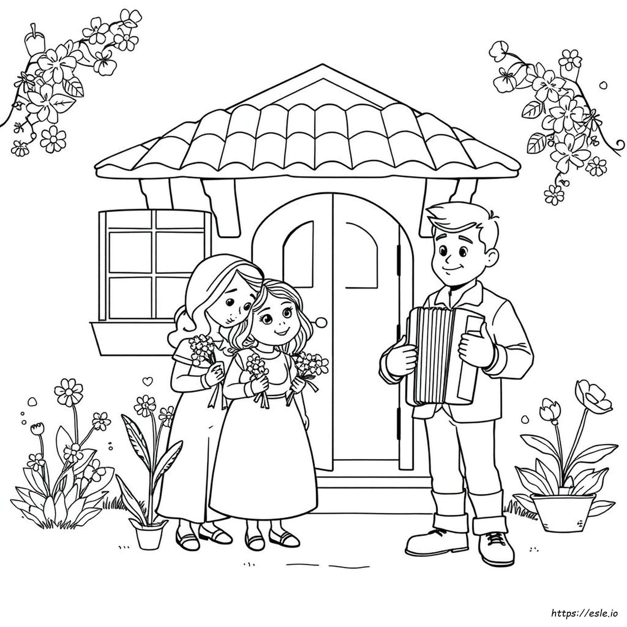 Dibujos Para Colorear De Los Personajes De Encanto