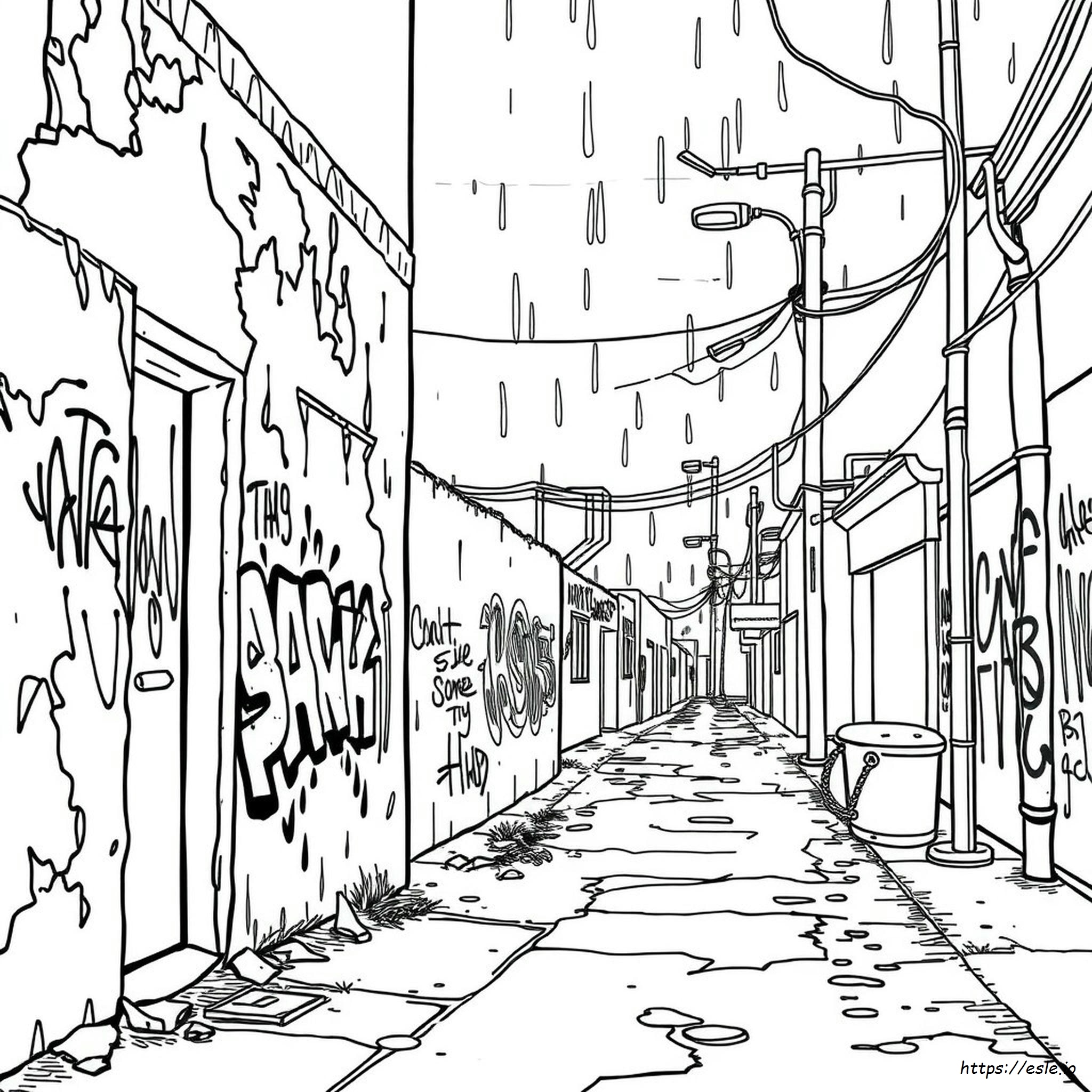 Grunge Colouring Pages