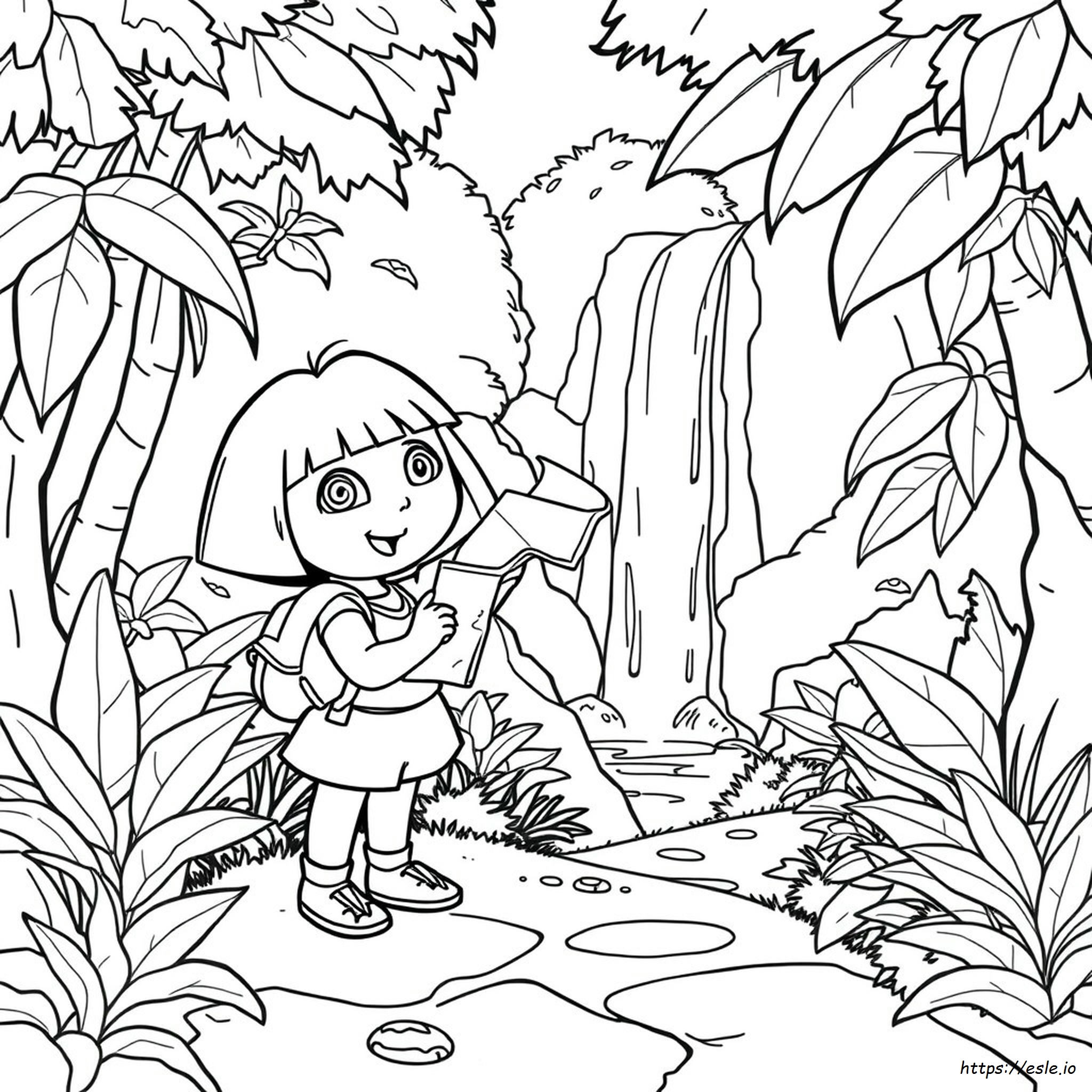 Dora L'esploratrice Da Colorare