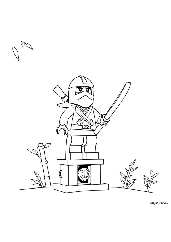 Lego Ninjago Colouring In