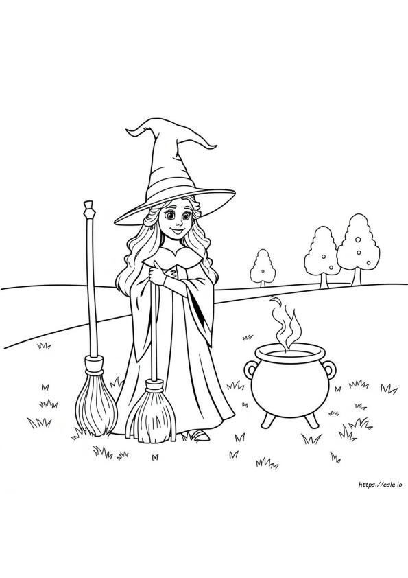 Glinda Para Colorir