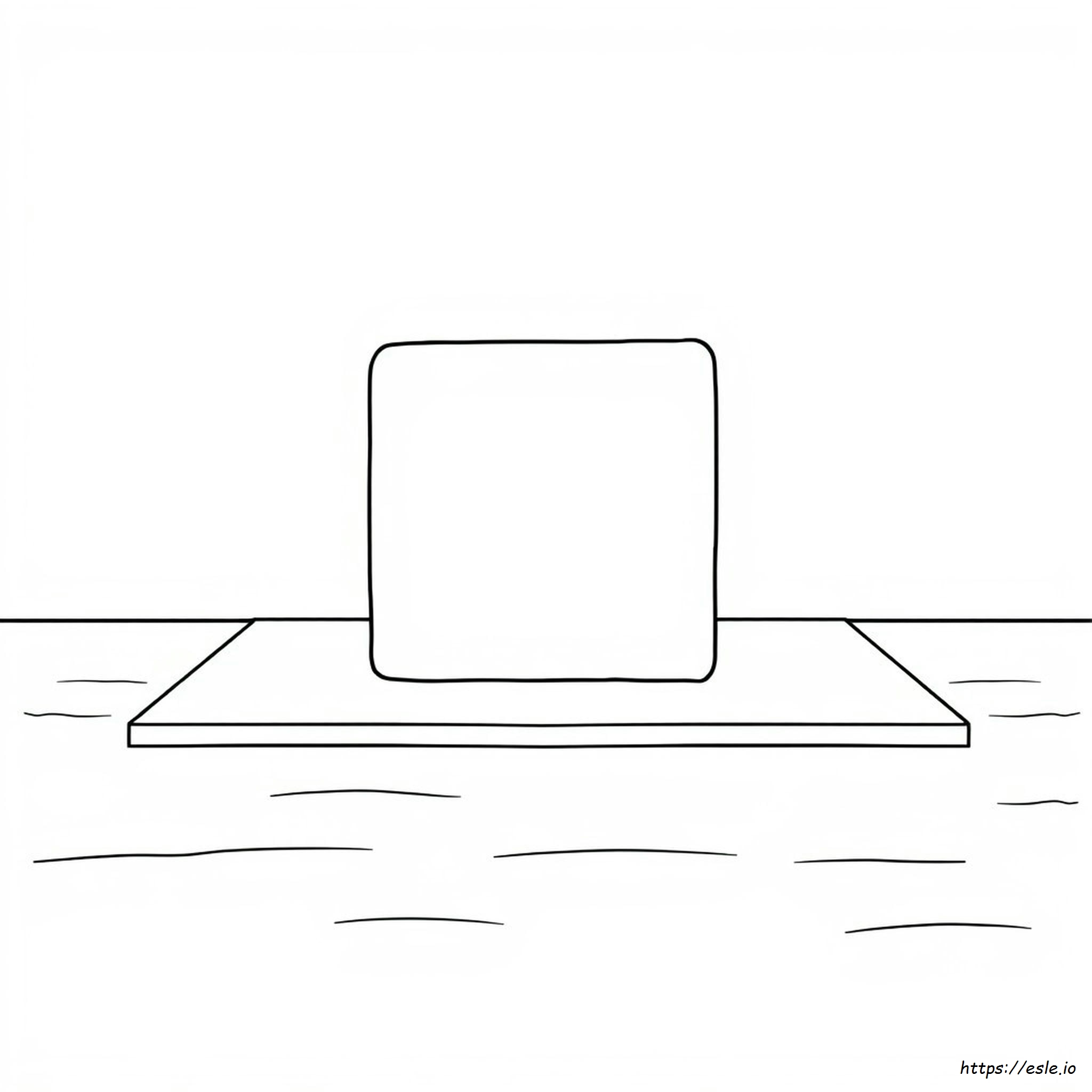 Pagina Da Colorare Di Un Quadrato