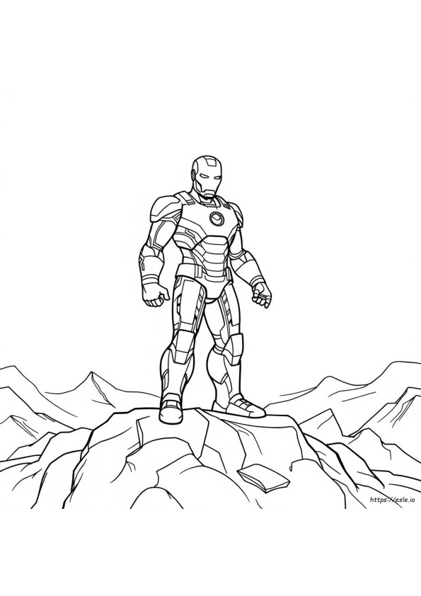 Iron Man Kleurplaat Pdf