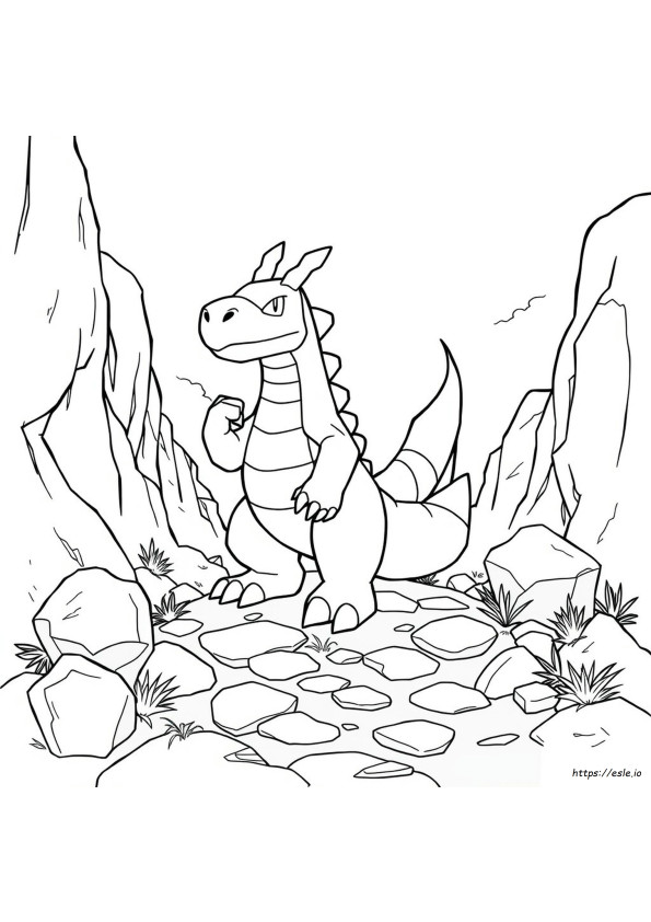 Onix Pokemon Gambar Mewarnai