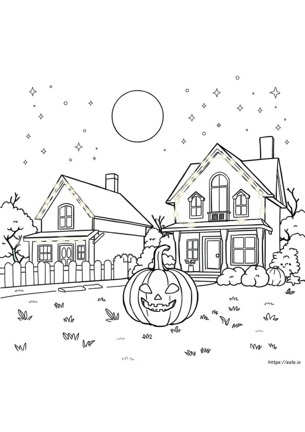 Halloween Mewarnai