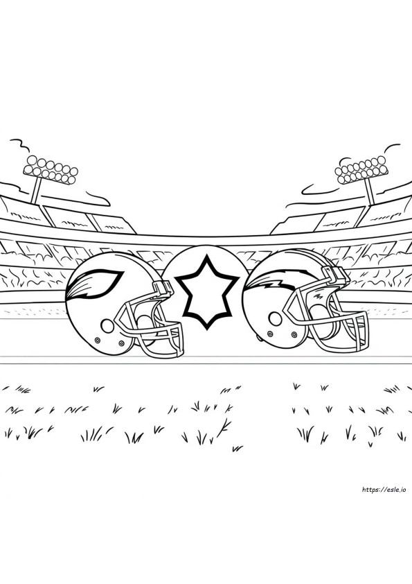 Logo Sepak Bola Nfl Gambar Mewarnai