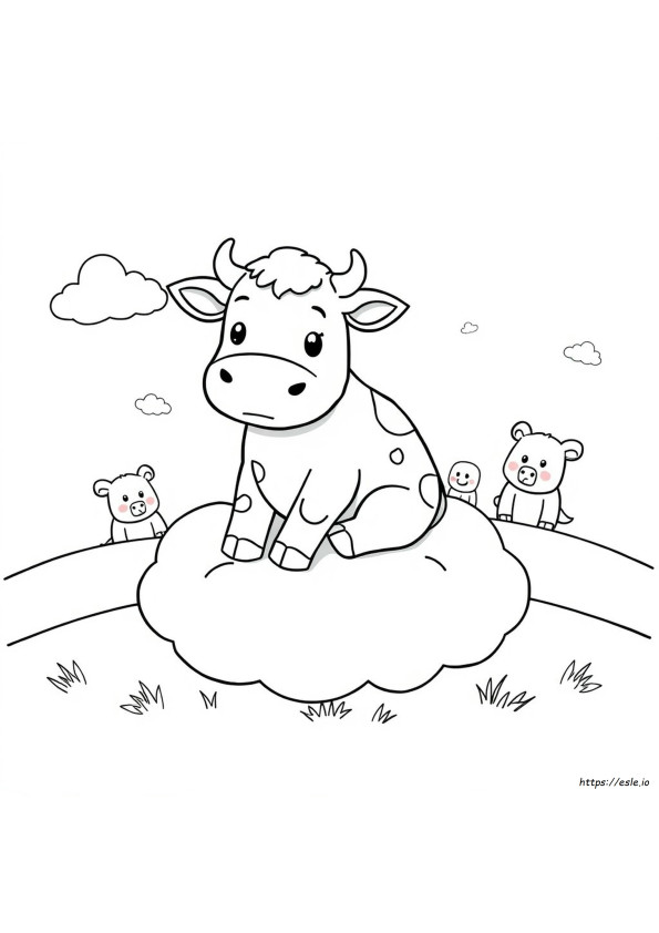 Coloriages De Vaches Squishmallow