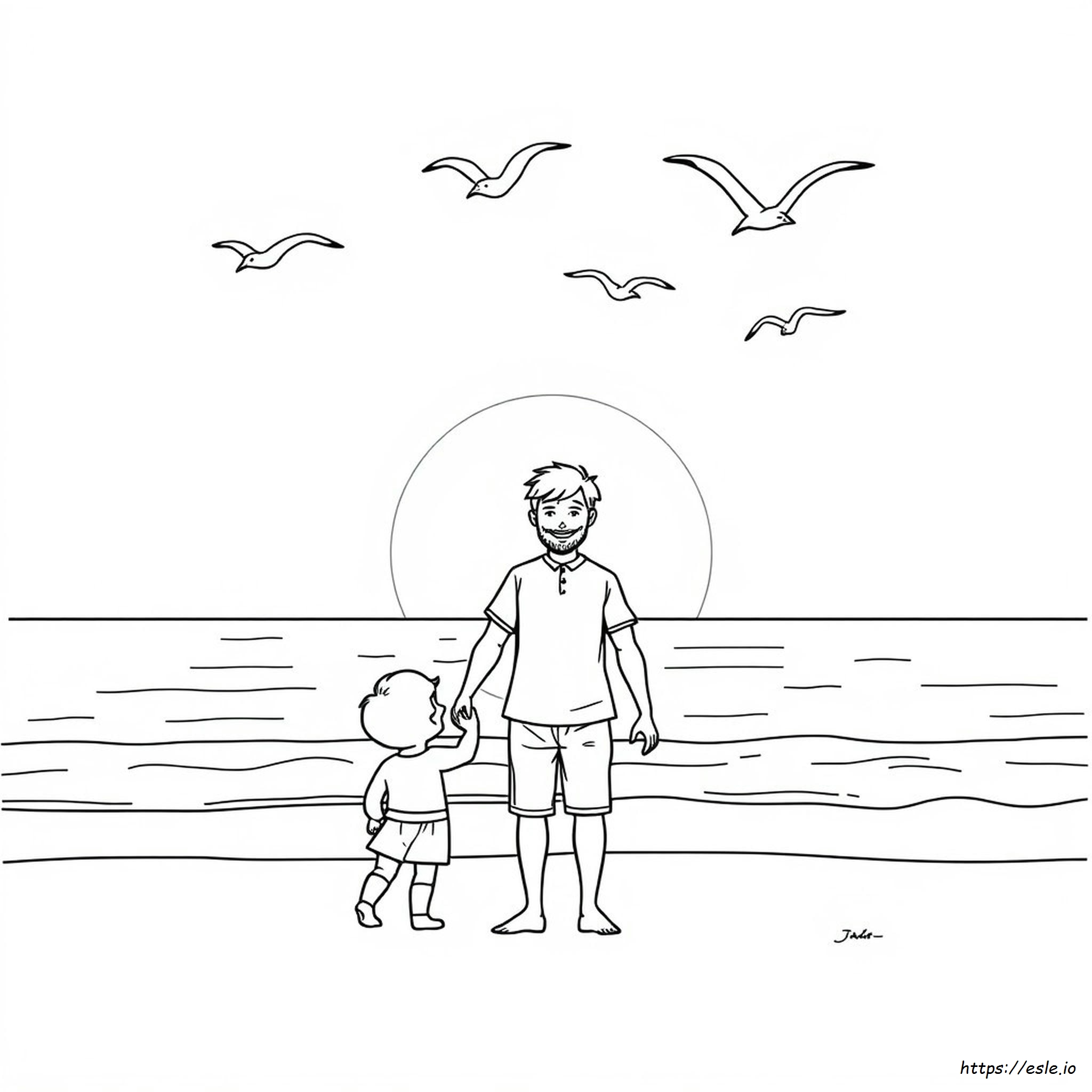 I Love You Daddy Printable Coloring Pages
