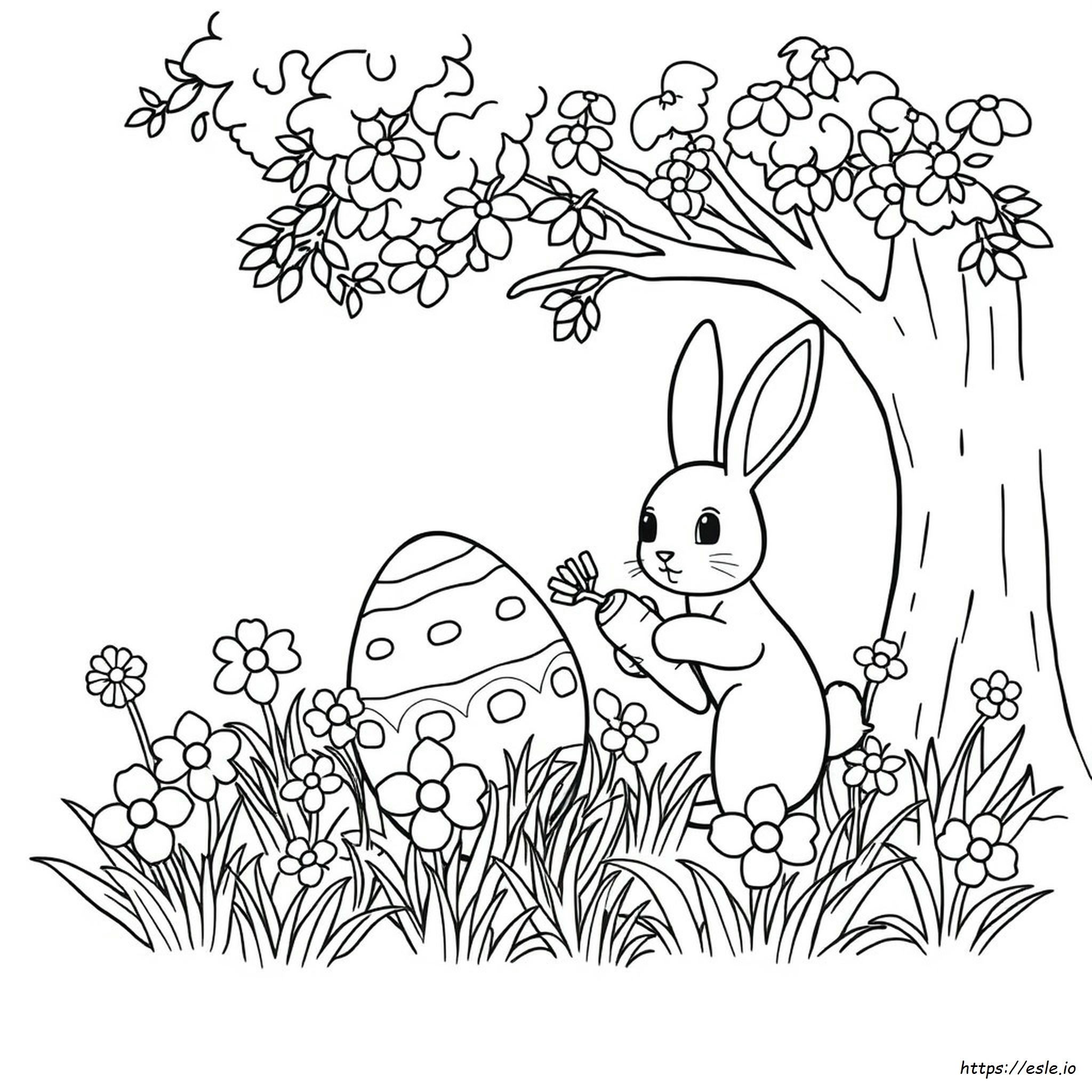 Uova Di Pasqua Da Colorare Per La Scuola Materna