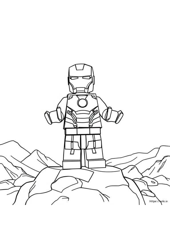 Lego Iron Man Kleurplaten Om Te Printen