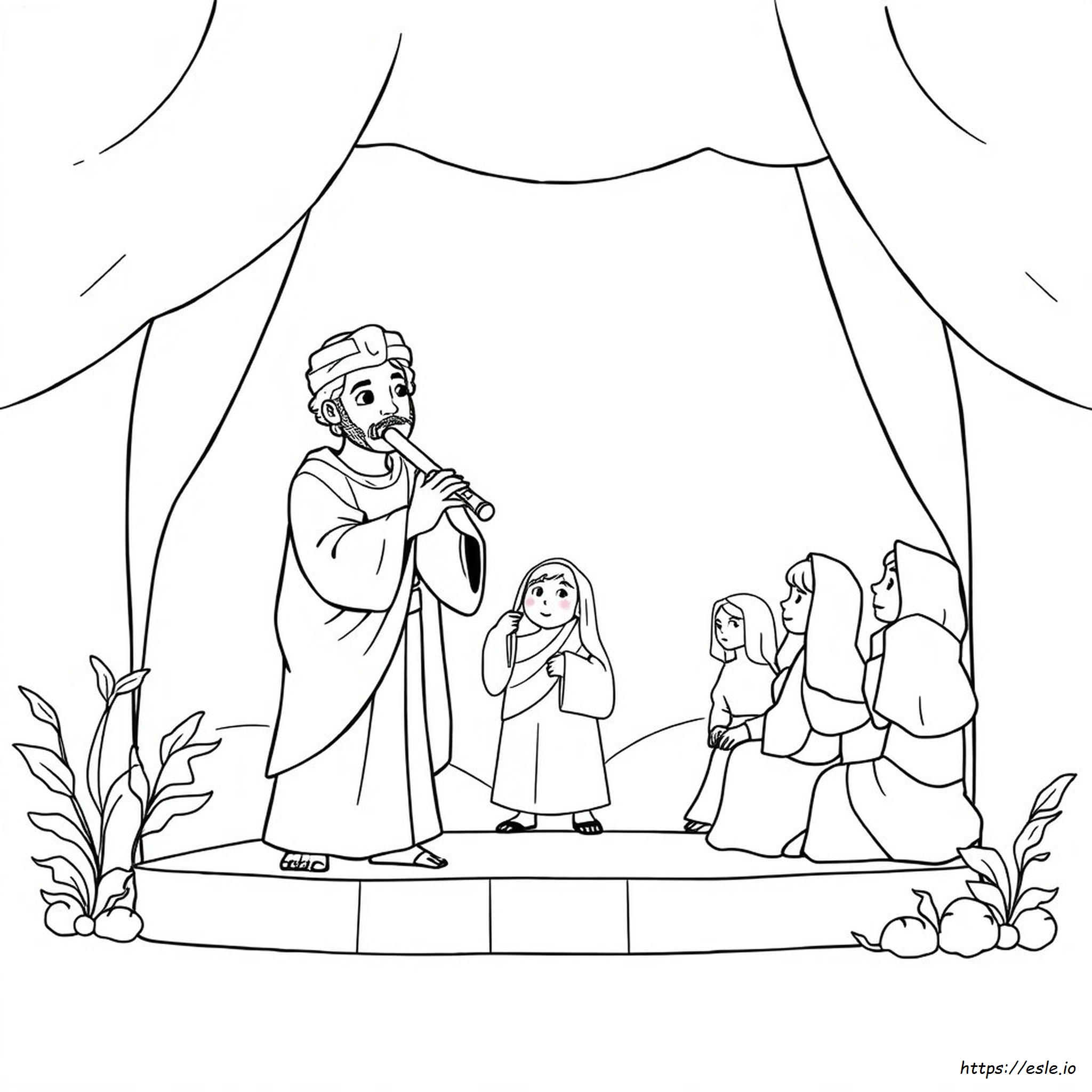 Joseph Coloring Page Free