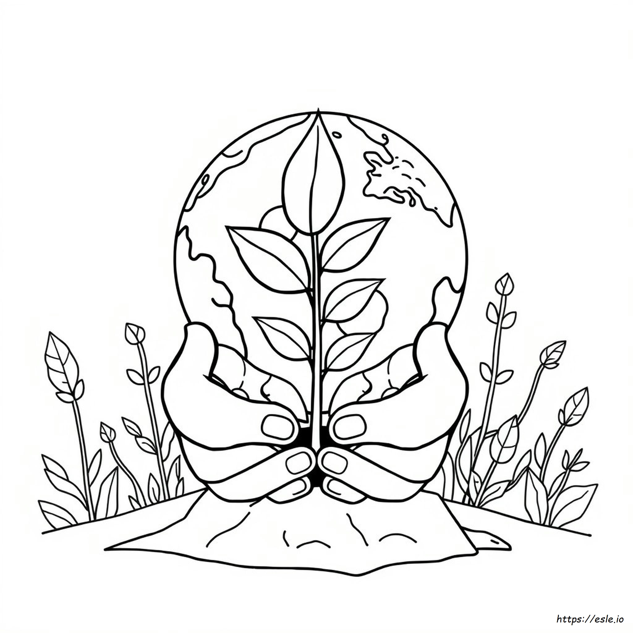 Earth Day Coloring Pages For Adults