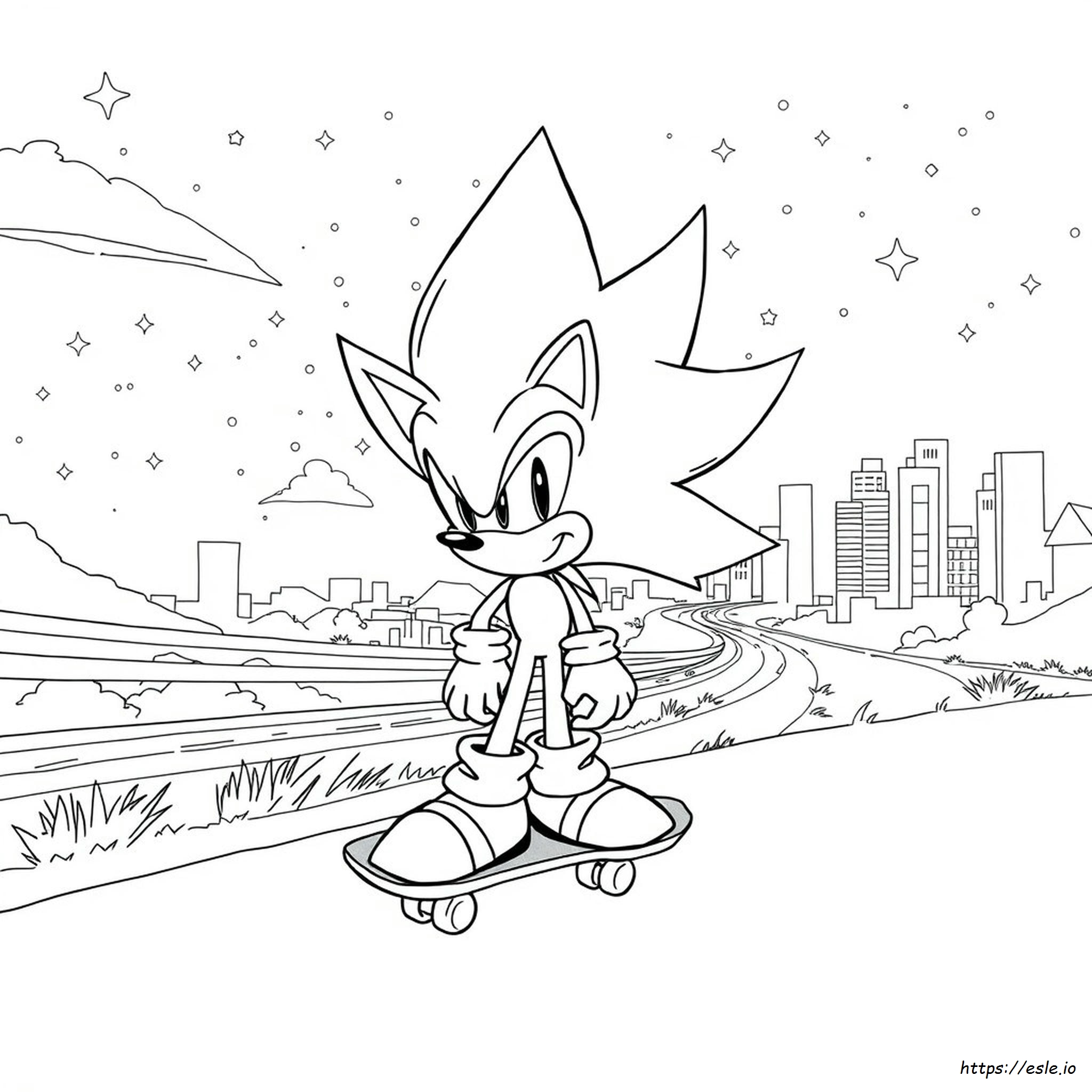 Sonic Boom: Páginas Para Colorear De Sonic