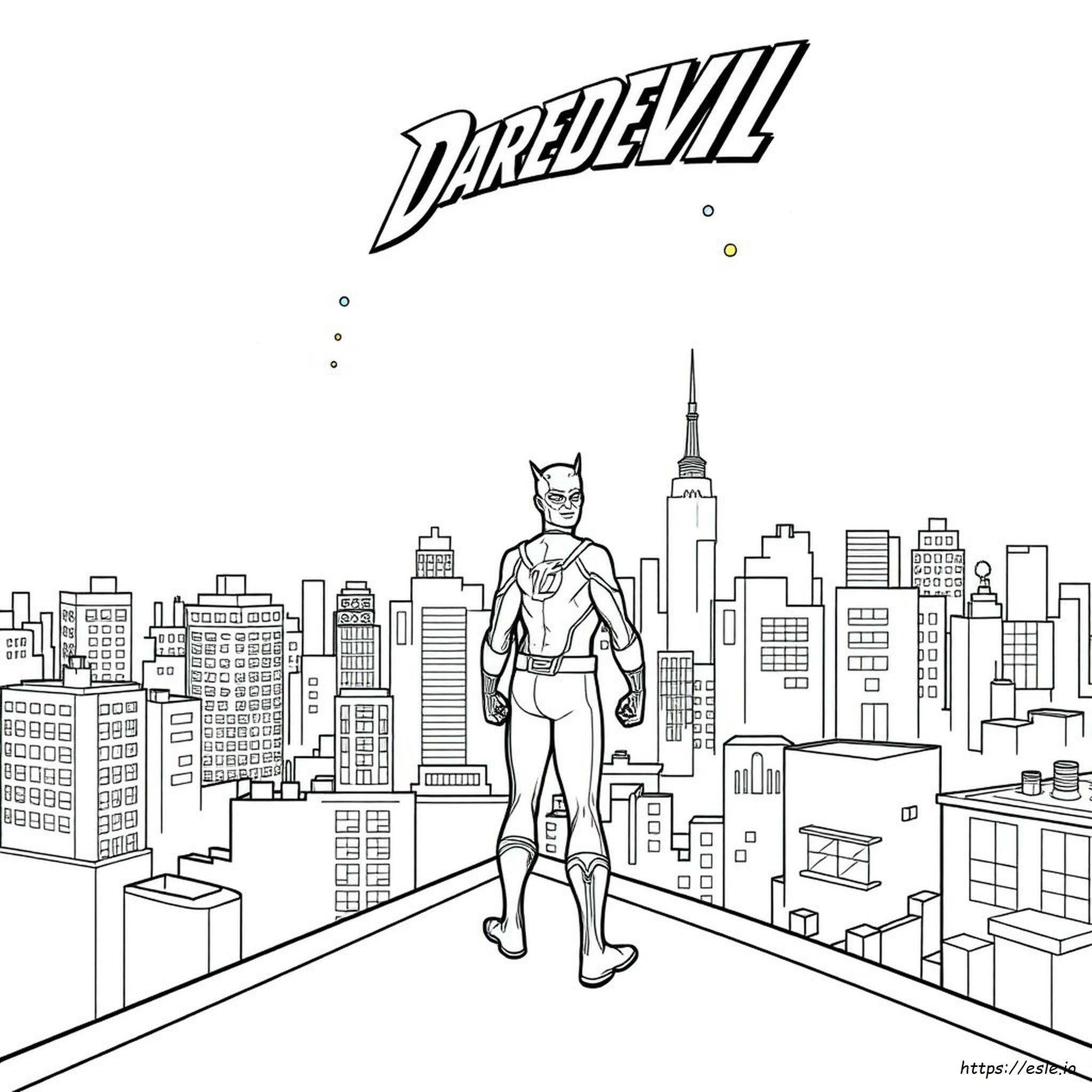 Kolorowanki Daredevil