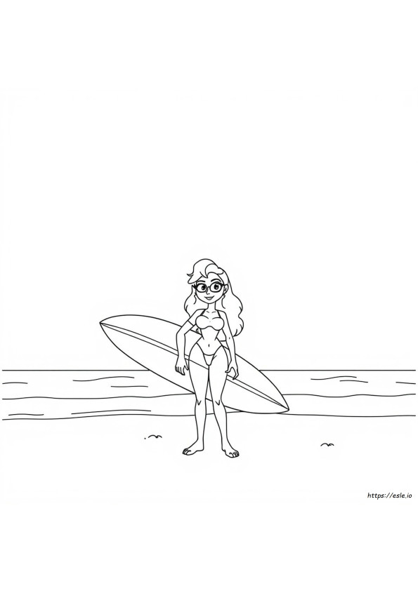 Roxy Coloring Pages