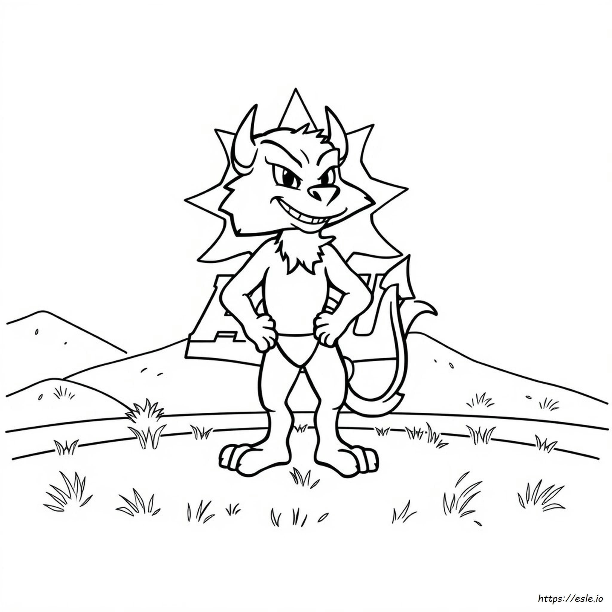 Arizona State University Coloring Pages