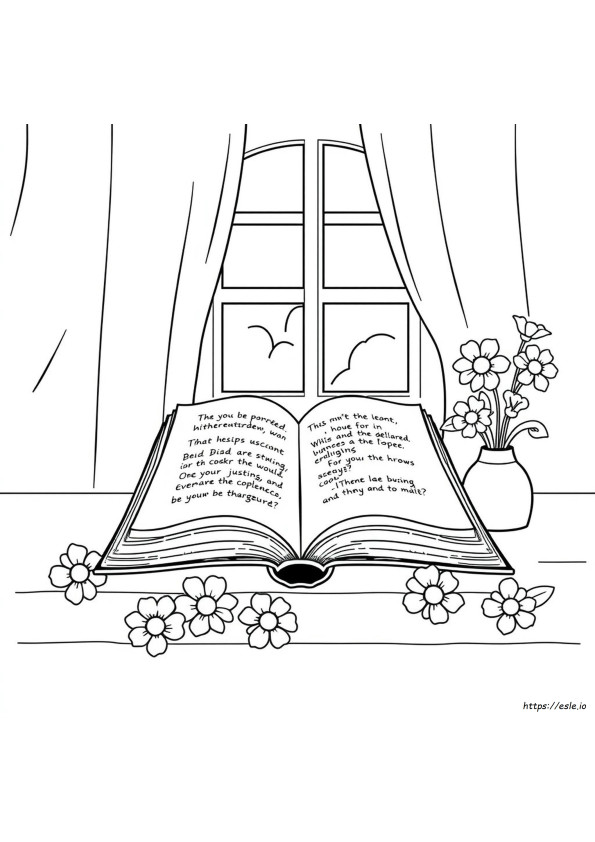 Lembar Mewarnai Dengan Ayat Alkitab