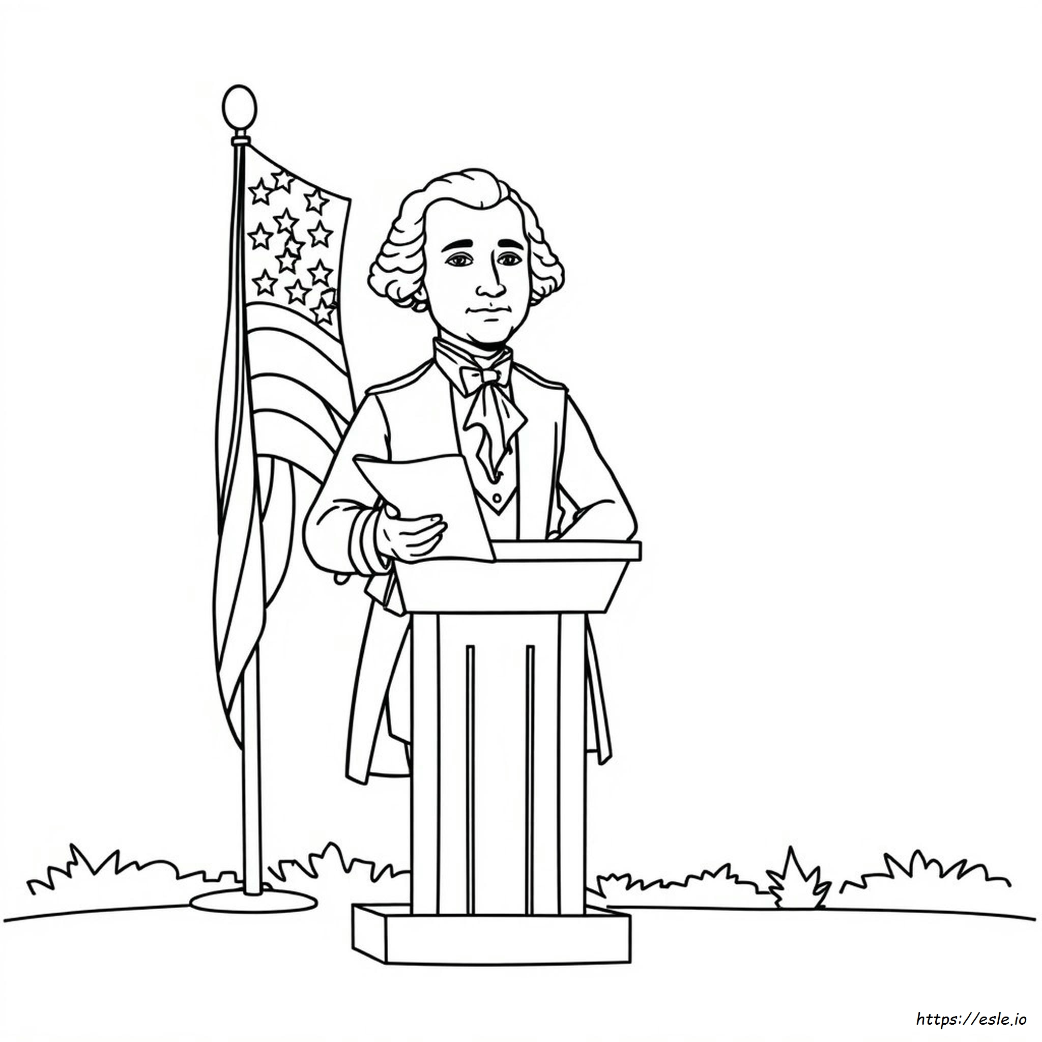 George Washington Boyama Sayfası