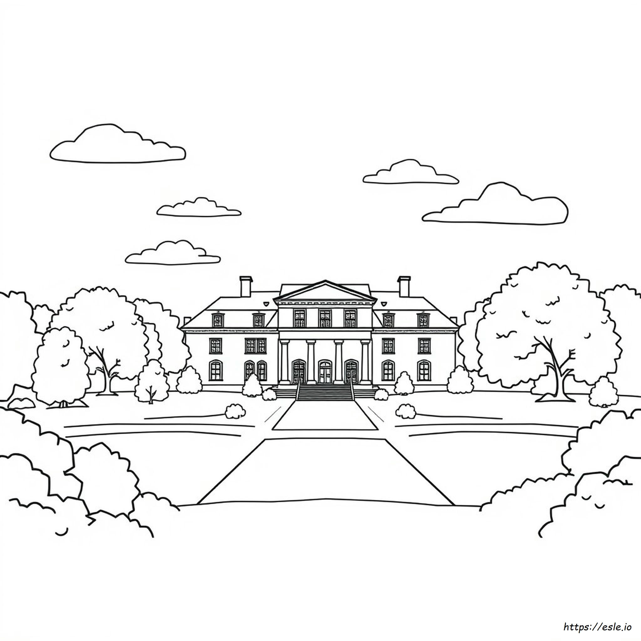 Mount Vernon Da Colorare