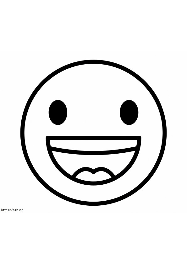 Smiley-Gesicht 4 ausmalbilder