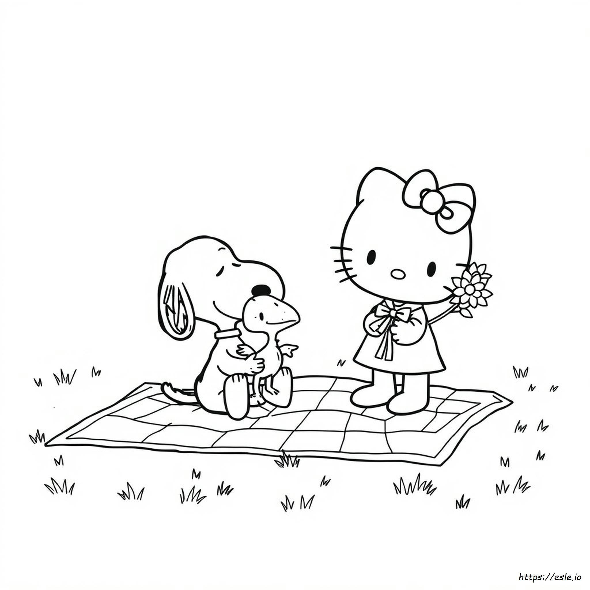 Printable Sanrio Characters Coloring Pages
