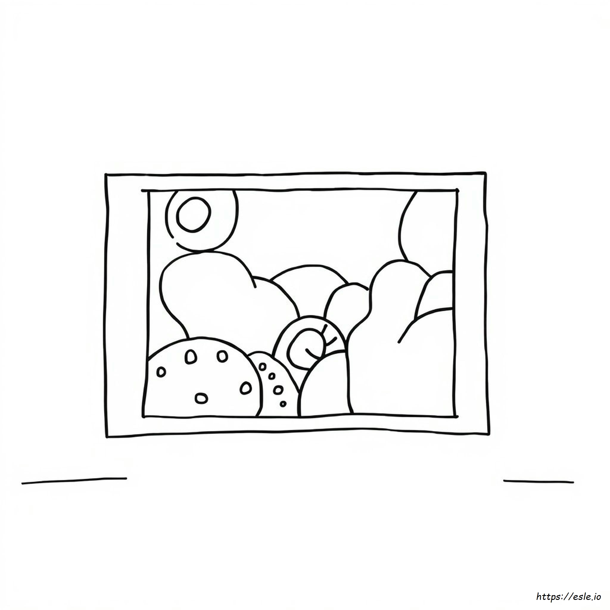 Hoja Para Colorear De Matisse