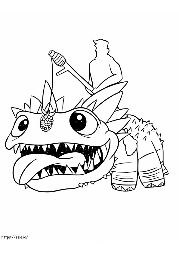 Klombo From Fortnite coloring page