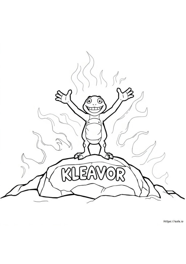 Kleavor Gambar Mewarnai