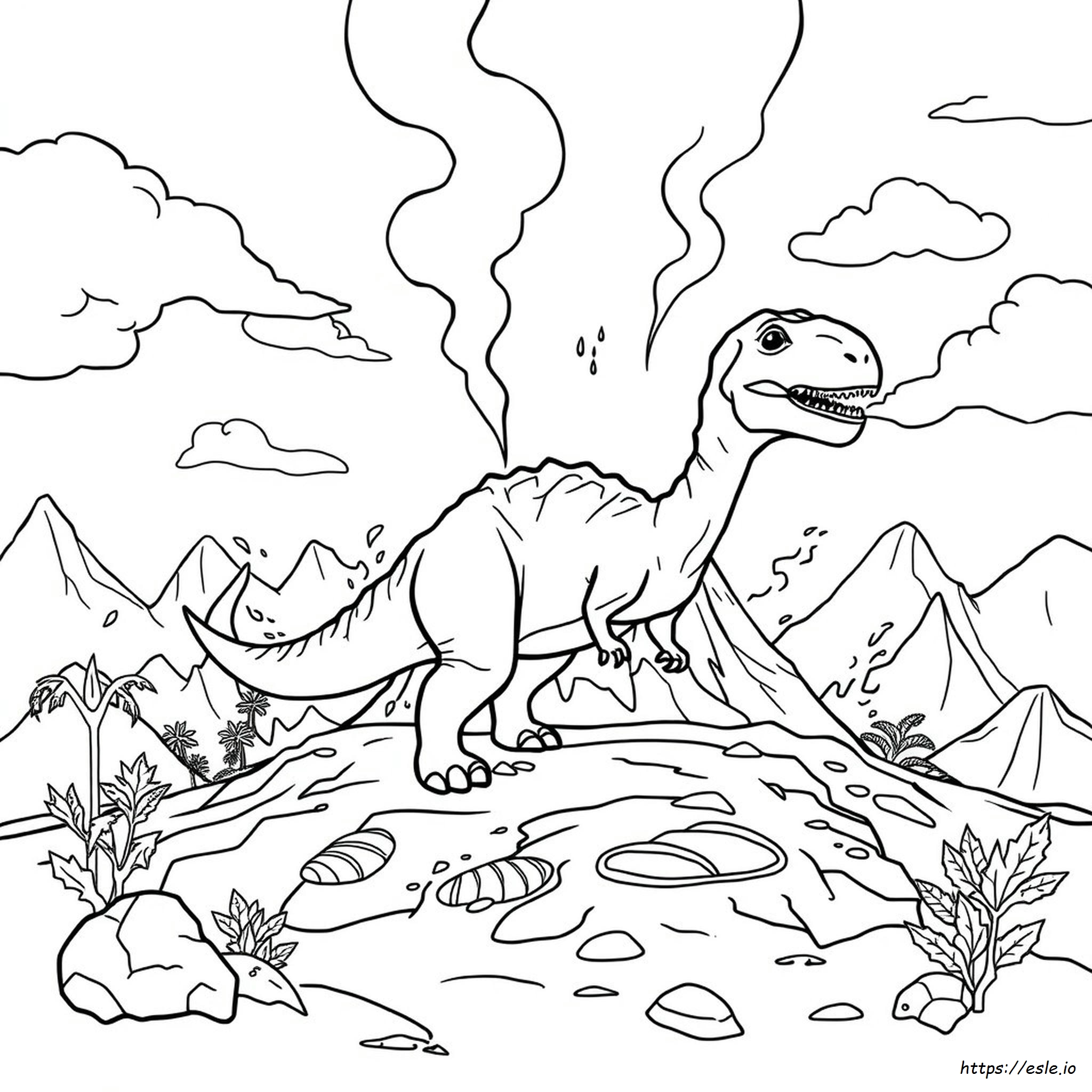 Dino Core Coloring Pages