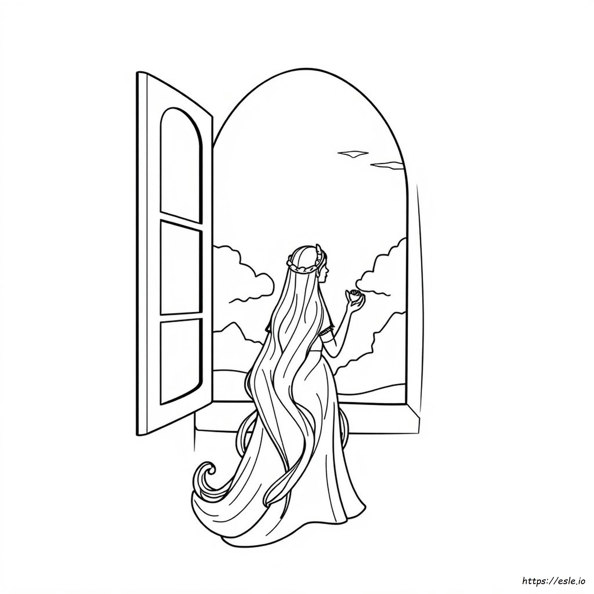 Rapunzel Disegni Da Colorare