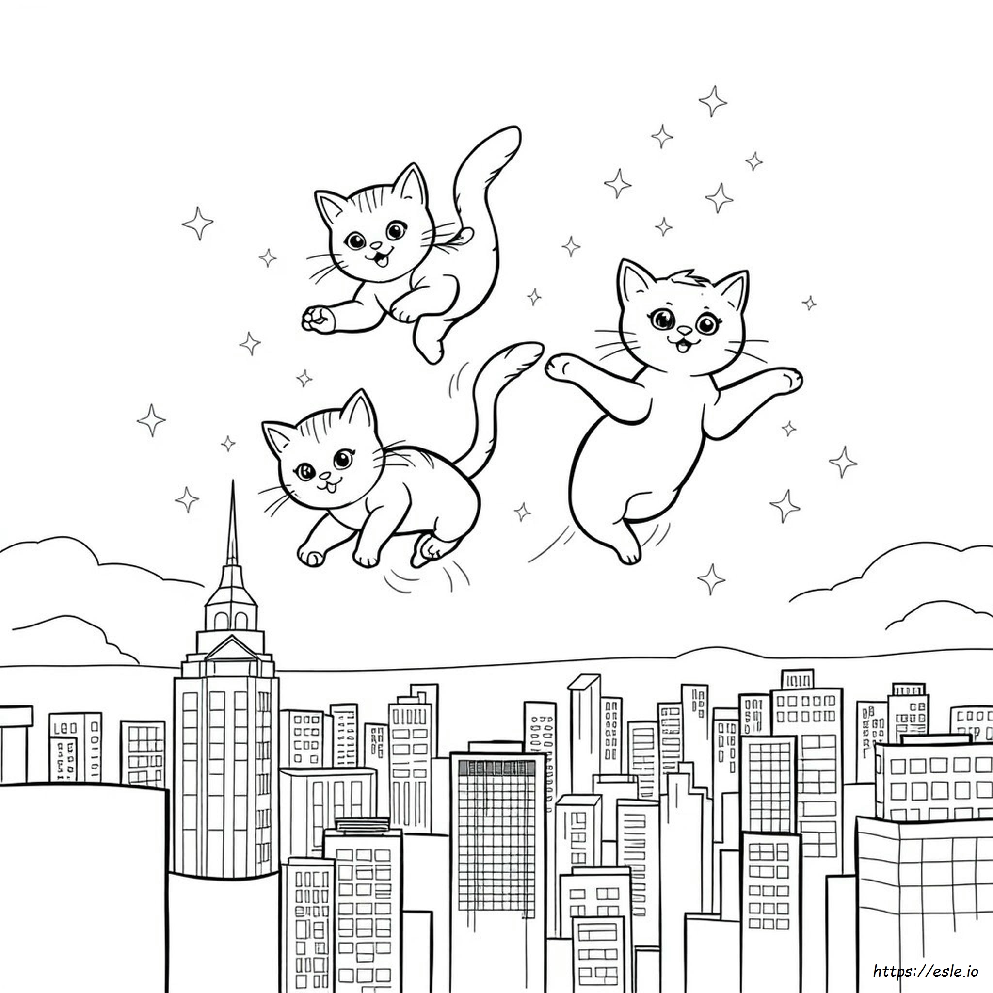 Super Kitties Para Colorear Sparks