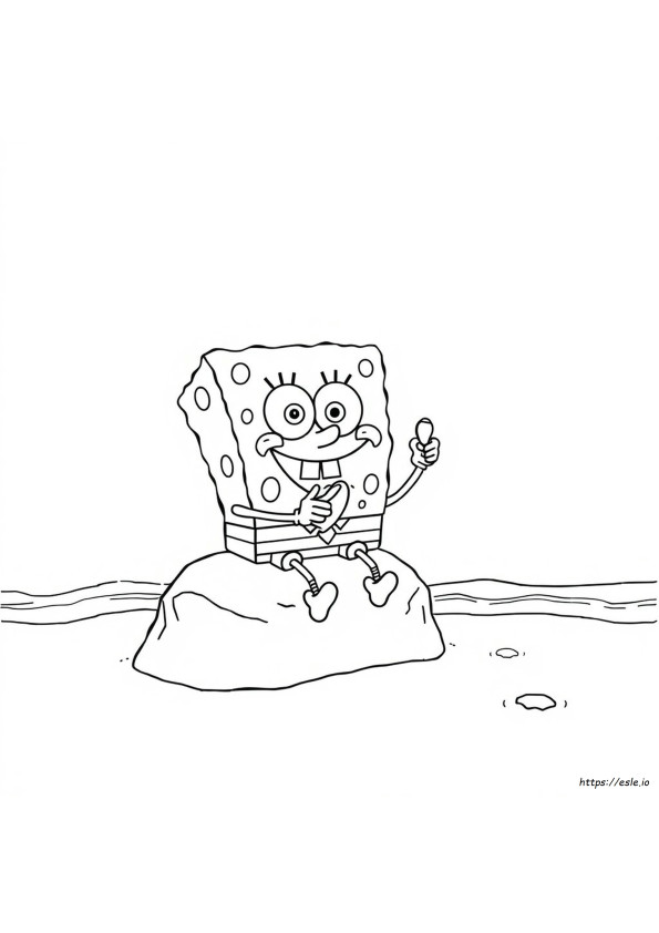 Bob Esponja Para Colorear Por Números
