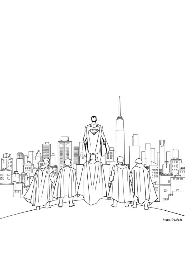 Injustice Gods Among Us Disegni Da Colorare