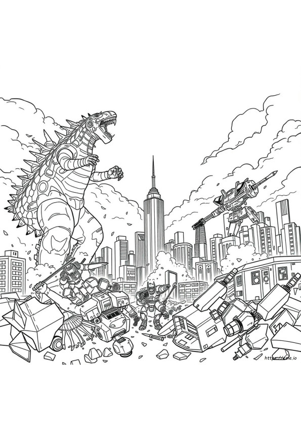 Pacific Rim Da Colorare