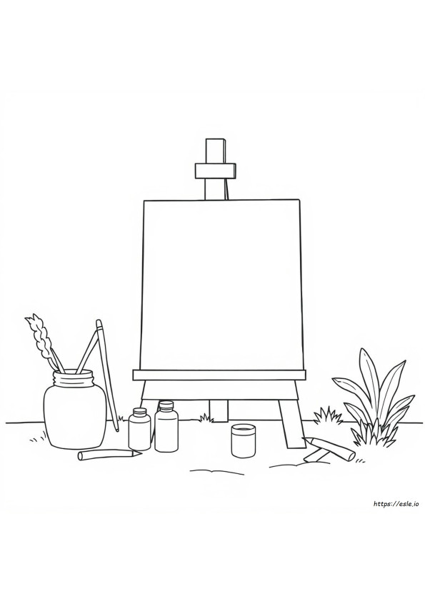 Páginas Para Colorear Sobre Lienzo